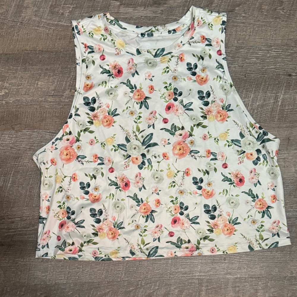 Born Primitive Floral Crop Top Large